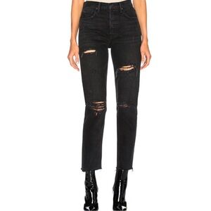 GRLFRND KAROLINA HIGH RISE SKINNY JEAN IN TRAVELIN’ BAND WASH COLOR